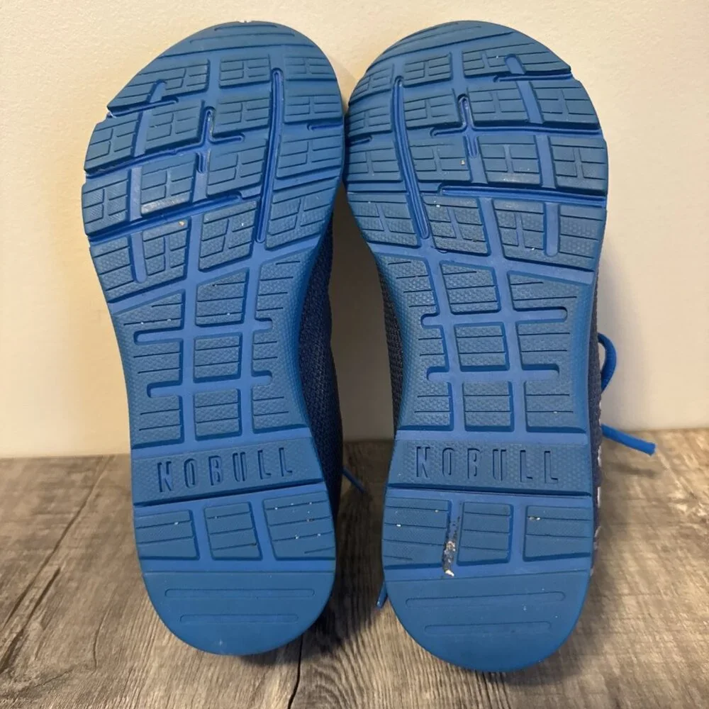 NoBull Unisex Blue Cross Training Shoes Sneakers‎ Men's 6.5 Women's 8 *Read*